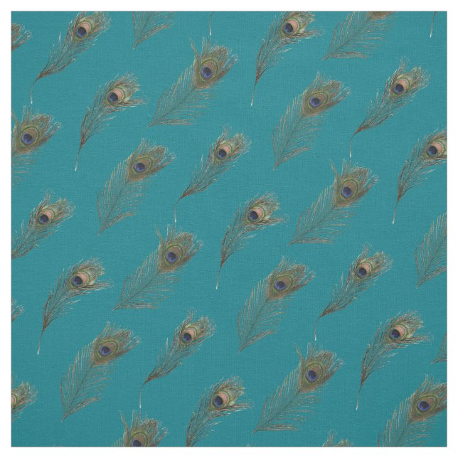 Tecido Penas de Peacock Bonito (Modelo)