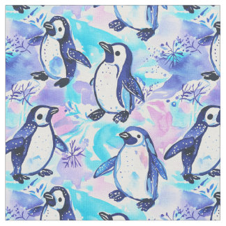 Tecido Penguin Palooza