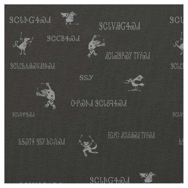 Tecido pensamento cherokee (Detalhe)