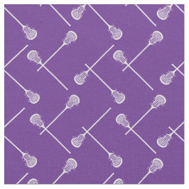 Tecido Pentes Brancas Roxas De Lacrosse Patteradas