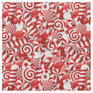 Tecido Peppermint Candy
