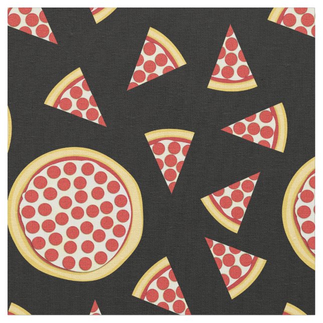 Tecido Pepperoni Pizza, Comidas (Detalhe)