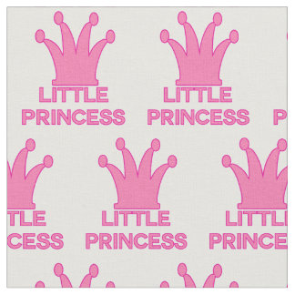 Tecido pequena princesa - um bebê real!