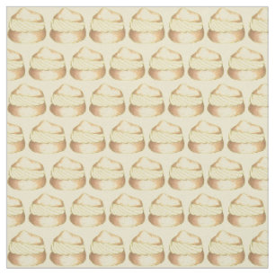 Tecido Pequena Vanilla Cream Puff Produtos de pastelaria