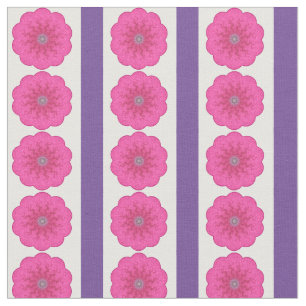 Tecido Pequeno roxo cor-de-rosa brilhante da listra da