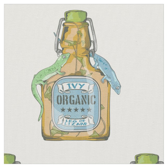 Tecido Perna De Feiticeiras De Macbeth Lizard (Detalhe)