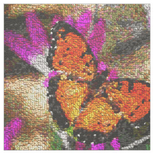 Tecido Personalizado Art 26 da Borboleta