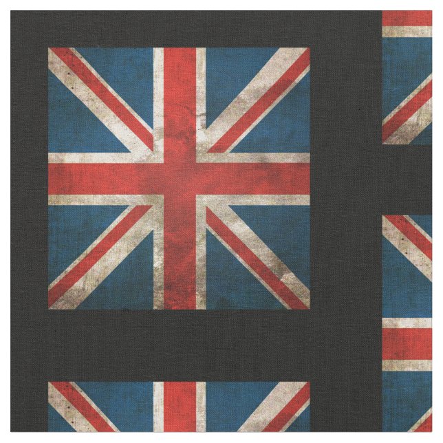 tecido personalizado britânico da Union Jack (Detalhe)