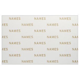 Tecido Personalizado Com Sobrenome ou Apelido Neles