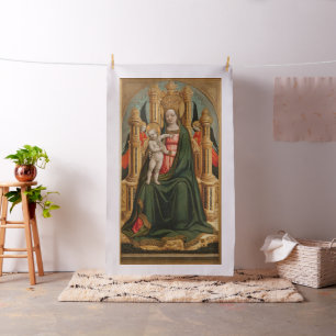 tecido personalizado de arte religiosa "Virgem e C