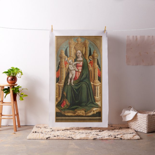 tecido personalizado de arte religiosa "Virgem e C (In Situ)