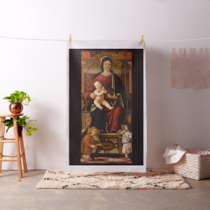 tecido personalizado de arte religiosa "Virgem e C