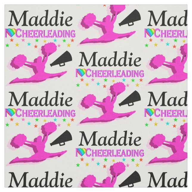 Tecido PERSONALIZADO DE CHEERLEADING DO AMOR DE PI (Modelo)