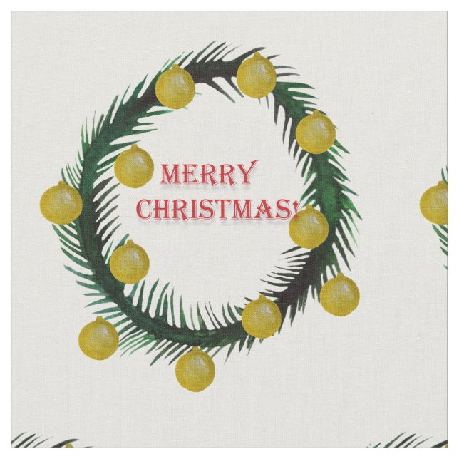 Tecido Personalizado de Natal (Detalhe)