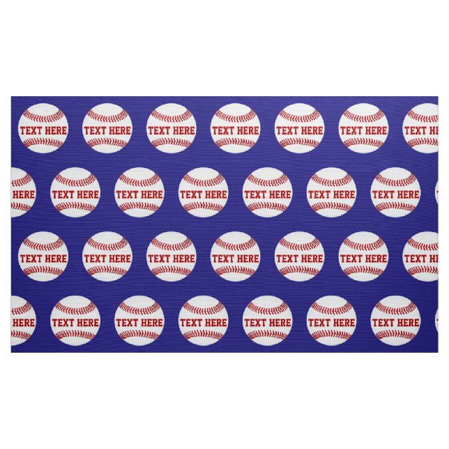 Tecido personalizado do basebol pela jarda SEU (Jarda)