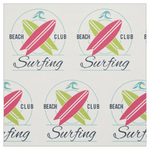 Tecido personalizado do Beach Club Surfing