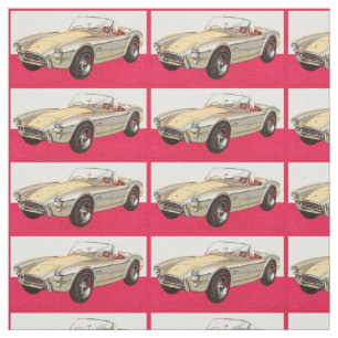 tecido personalizado do carro vintage