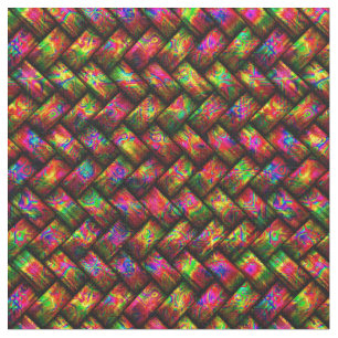 Tecido Personalizado do Multicolor Weave 1