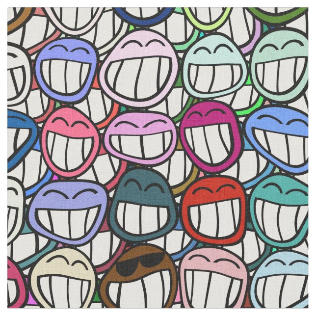 Tecido Personalizado Grin 1 (Detalhe)