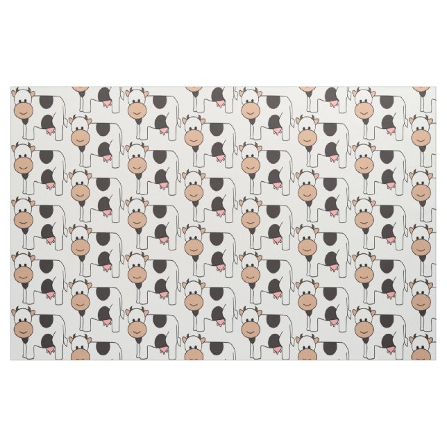 Tecido personalizado para crianças de vaca (Fat Quarter)