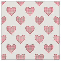Tecido Personalizado Romântico Red Check Gingham H