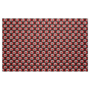 Tecido personalizado tecido da bandeira de Canadá
