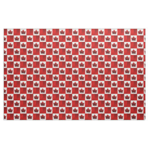 Tecido personalizado tecido da bandeira de Canadá