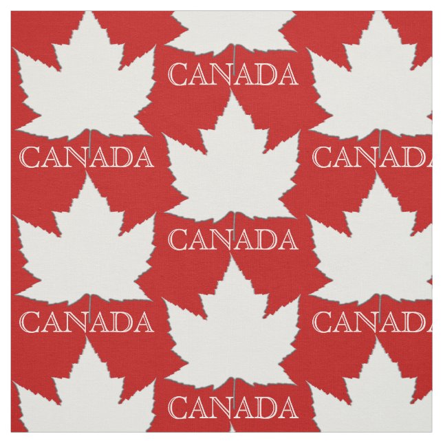 Tecido personalizado tecido da bandeira de Canadá (Modelo)