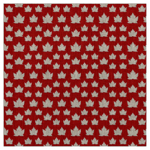 Tecido personalizado tecido da bandeira de Canadá