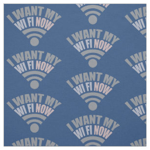 Tecido personalizado WiFi