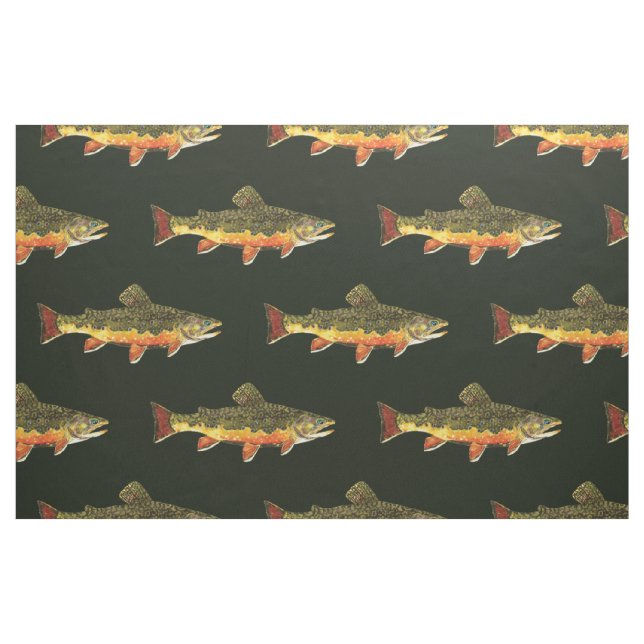 Tecido Pesca de trutas (Jarda)