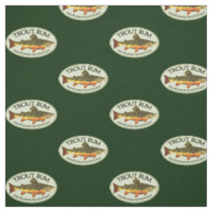 Tecido Pescador de MOSCA TROUT BUM