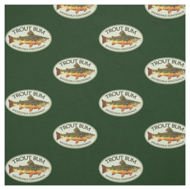 Tecido Pescador de MOSCA TROUT BUM (Modelo)