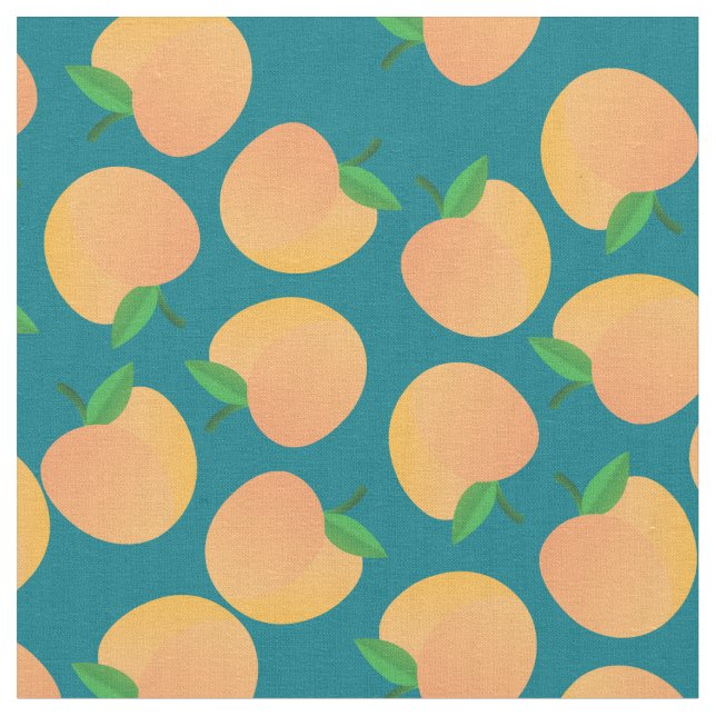 Tecido Pêssegos, Crianças Frescas, Fruta De Bebê (Detalhe)
