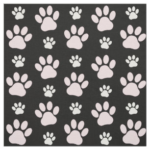 Tecido Pestanas, Patas Rosa, Patas Cachorros, Patas Anima
