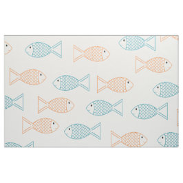 Tecido Pet Goldfish/ Koi Carp Fish Impressão