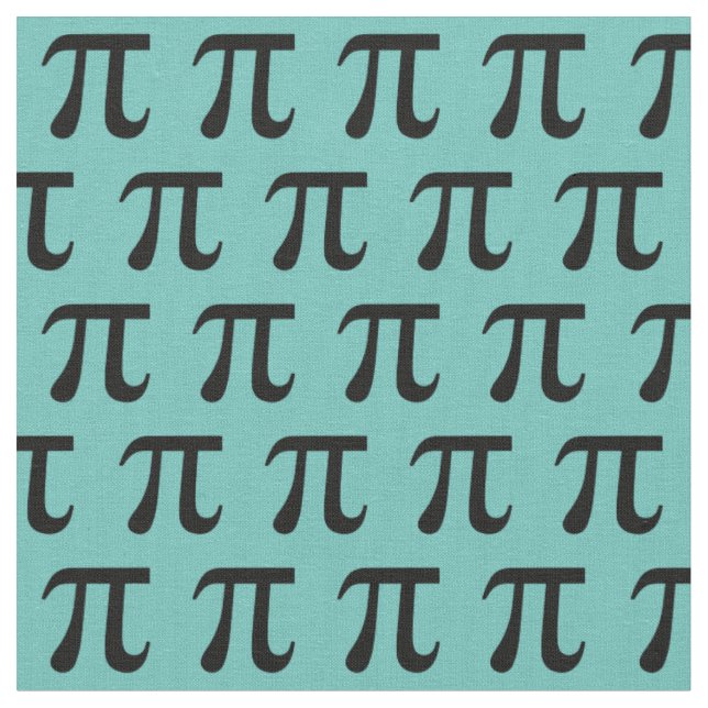 Tecido Pi - Símbolo de Professor de Matemática em Fôlego (Detalhe)