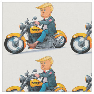 Tecido Piada do presidente Donald Trump - memes