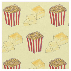 Tecido Picante de Comida clássico do cinema de emparelham