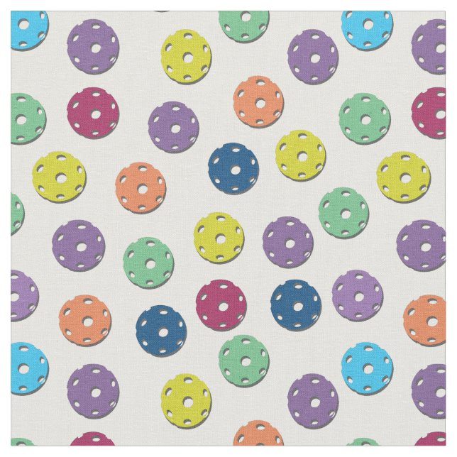 Tecido Pickleball - mistura com fundo branco (Detalhe)