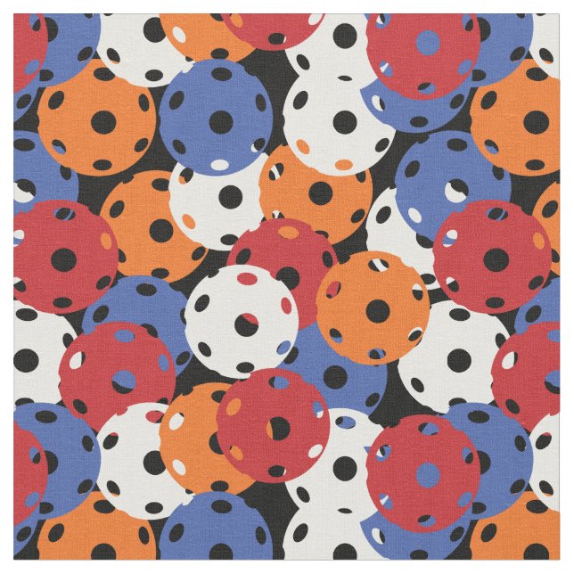 Tecido Pickleball - vermelho, laranja, branco, azul no pr (Detalhe)