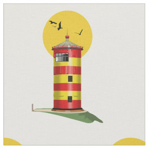 Tecido Pilsum Lighthouse Alemanha
