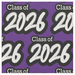 Tecido Pincel-roxo Classe de 2026