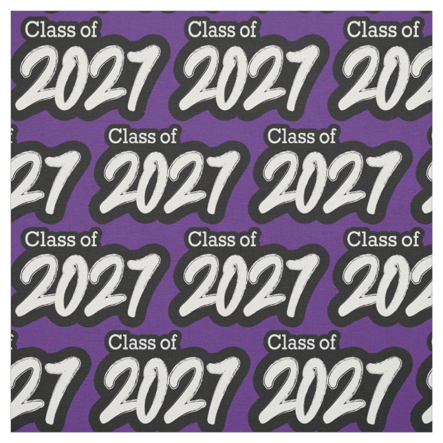Tecido Pincel-roxo Classe de 2027 (Modelo)