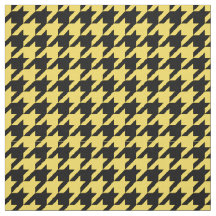 Pineapple Yellow, Black Houndstooth Padrão #2M