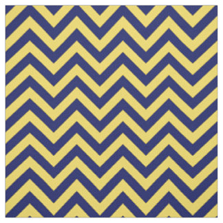 Tecido Pineapple Yellow Marinho Blue LG Chevron Padrão 12