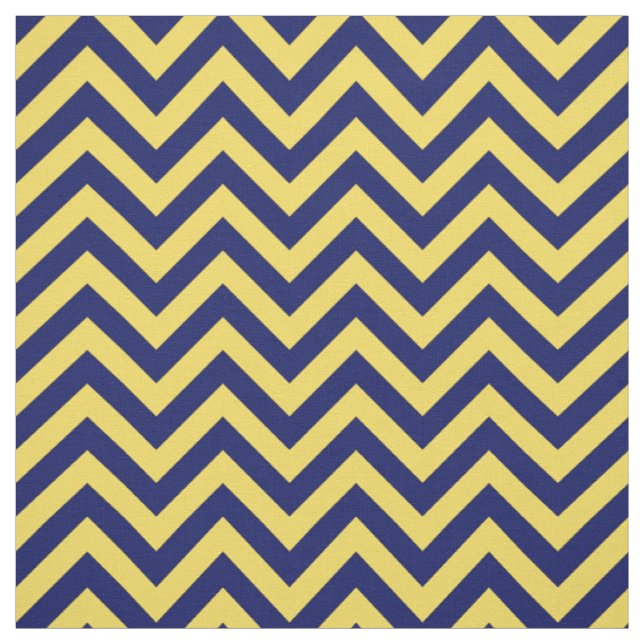Tecido Pineapple Yellow Marinho Blue LG Chevron Padrão 12 (Modelo)
