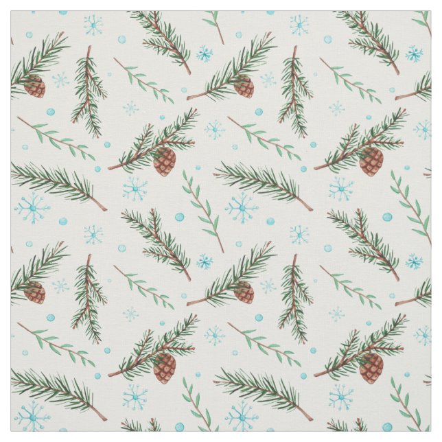 tecido pinecone de inverno (Modelo)
