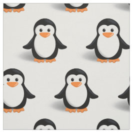 Tecido Pinguim Bebê Fofo