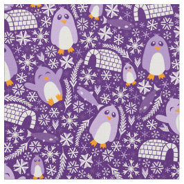 Tecido Pinguim Wonderland